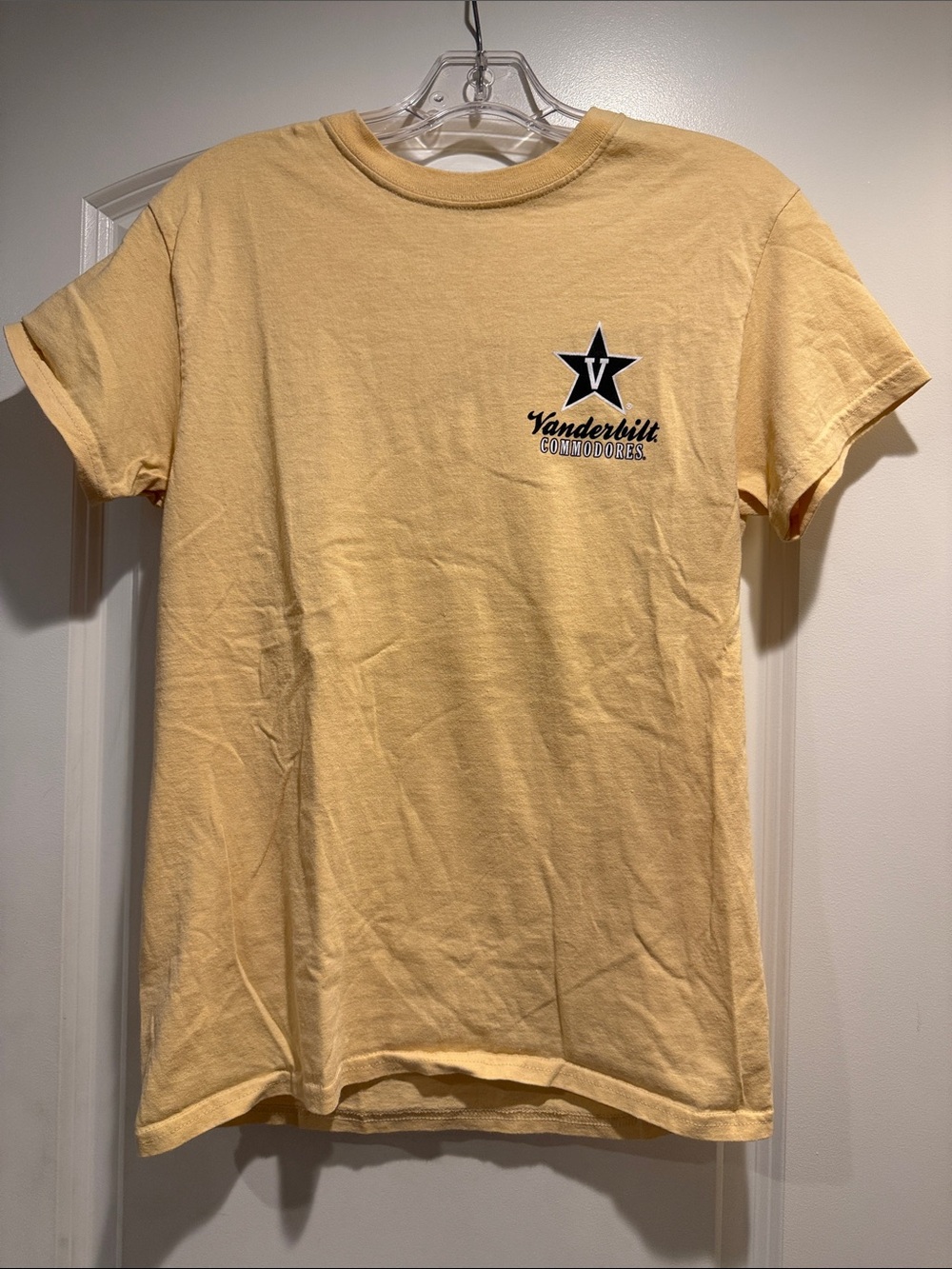 Yellow VANDERBILT Graphic Tee